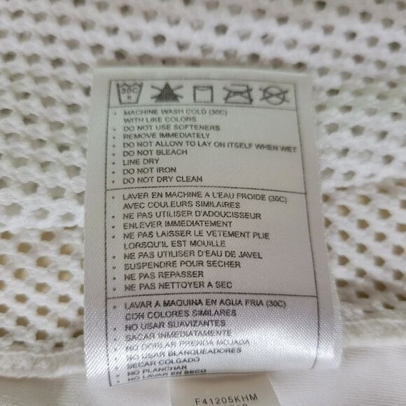 Nike Women's White Dri-FIT Mesh Hoodie - Picture 11 of 13